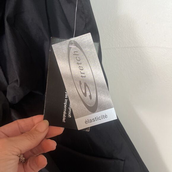 Samuel Dong Black Bubble Hem Sleeveless Mini Dress W/Ruffle, Tie, Pockets NEW S - Picture 5 of 15